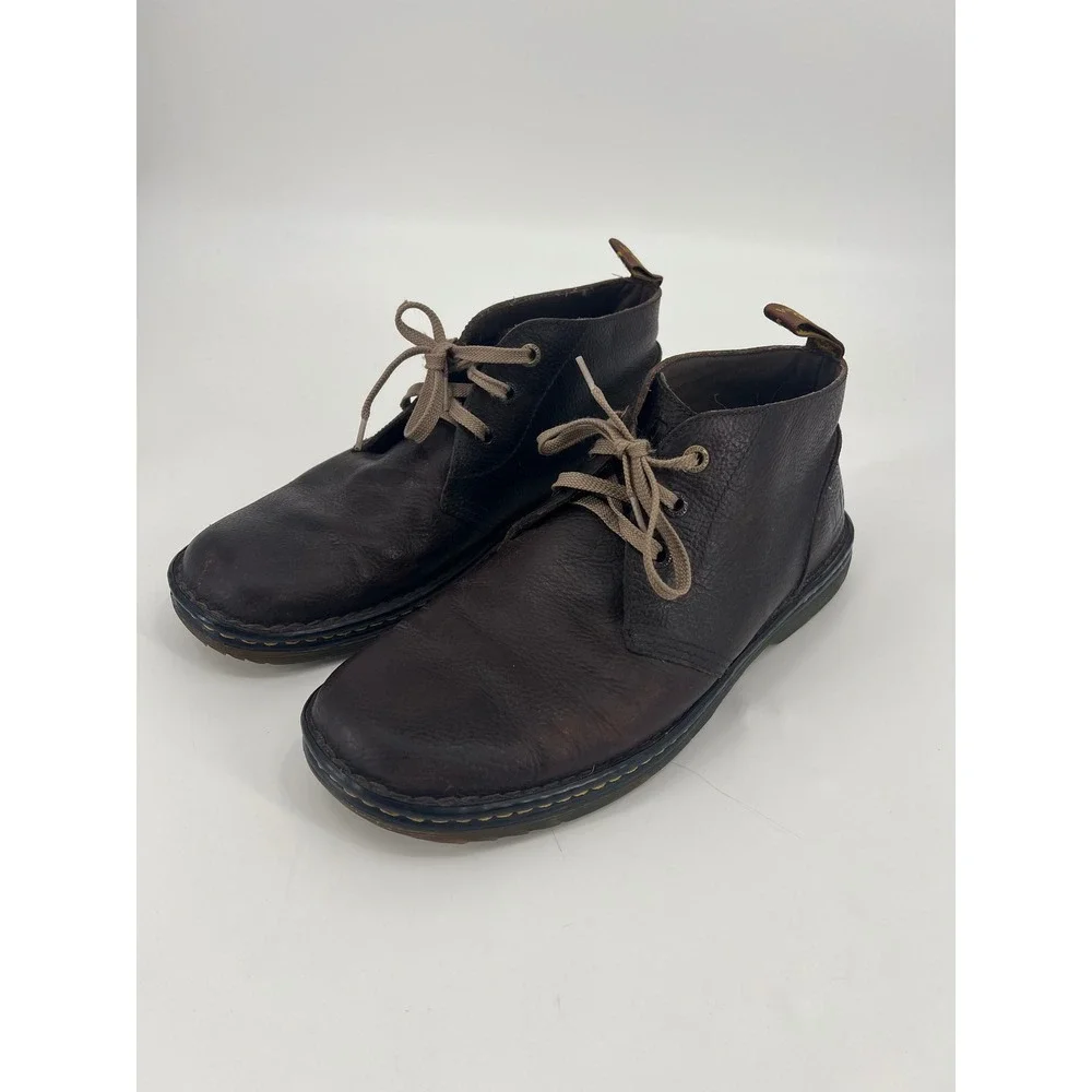 Dr. Martens Sussex Dark Brown Leather Chukka Boots Mens 13 AW004 Work Shoes